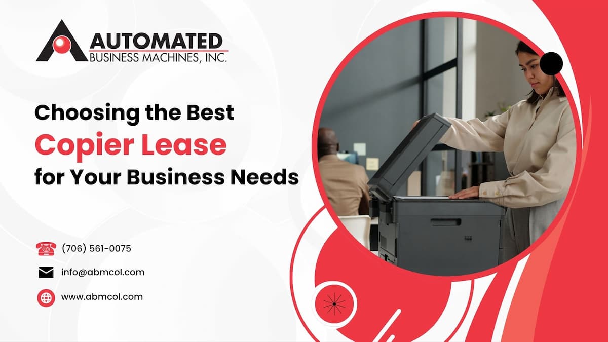 Best Copier Lease for Your Business