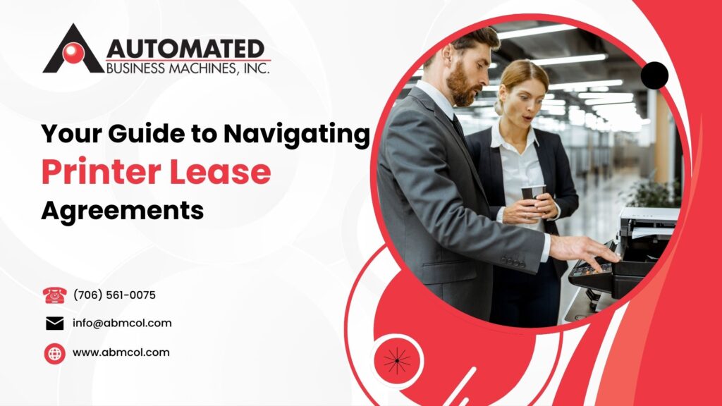 Your Guide to Navigating Printer Lease Agreements