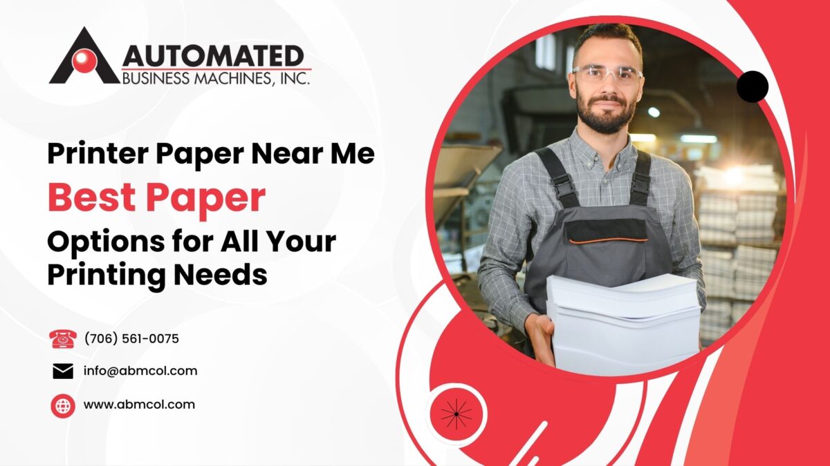 Find Printer Paper Near Me