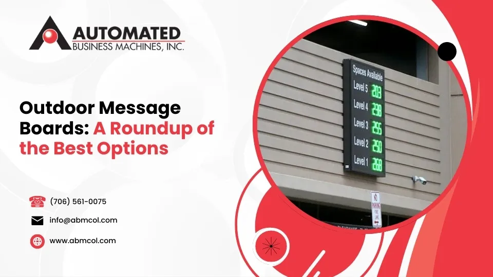 Outdoor Digital Message Boards Solutions for Business 2025