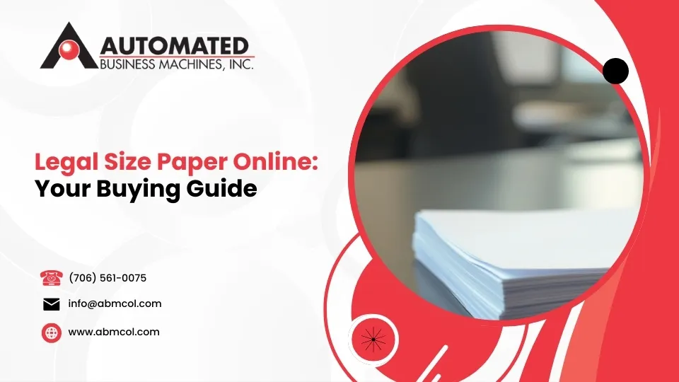 Legal Size Paper Online: Your Buying Guide