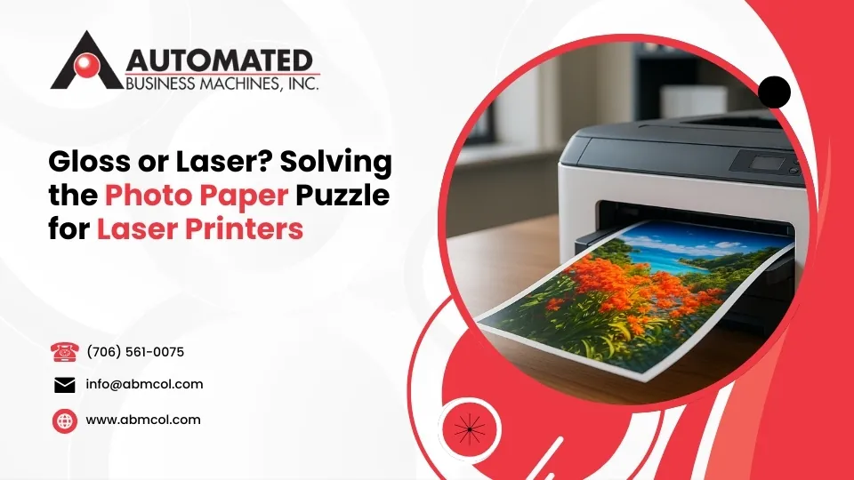 Gloss or Laser? Solving the Photo Paper Puzzle for Laser Printers