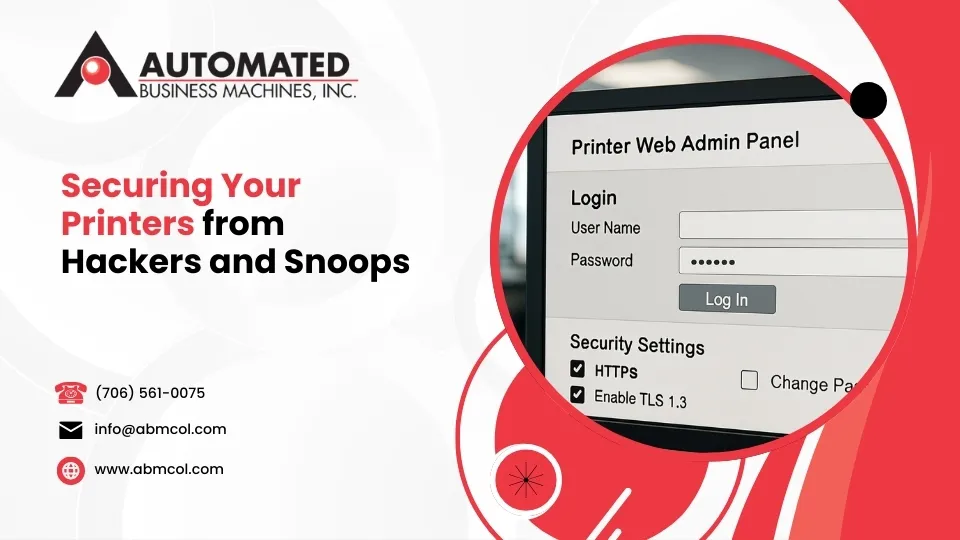 Securing Your Printers from Hackers and Snoops