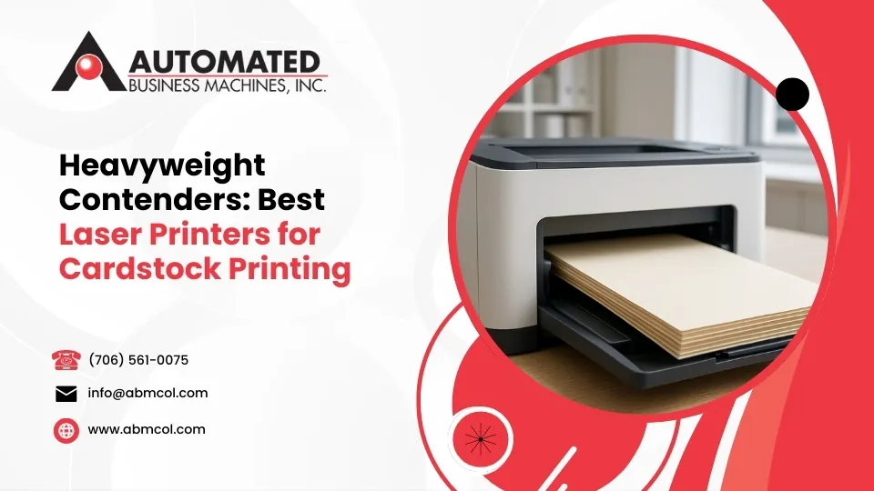 Heavyweight Contenders: Best Laser Printers for Cardstock Printing