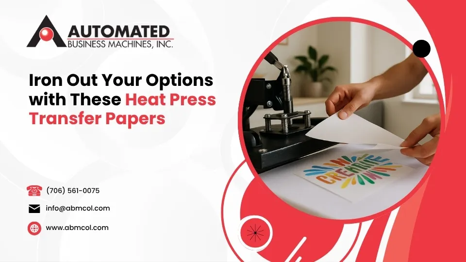 Iron Out Your Options with These Heat Press Transfer Papers