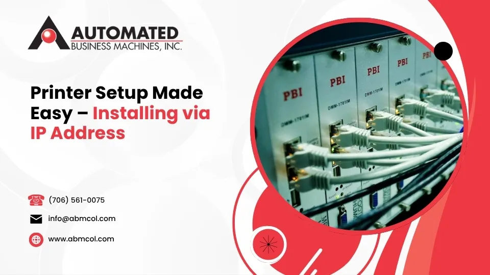 Printer Setup Made Easy – Installing via IP Address