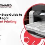 Step-by-Step Guide to Reliable Legal Document Printing Services