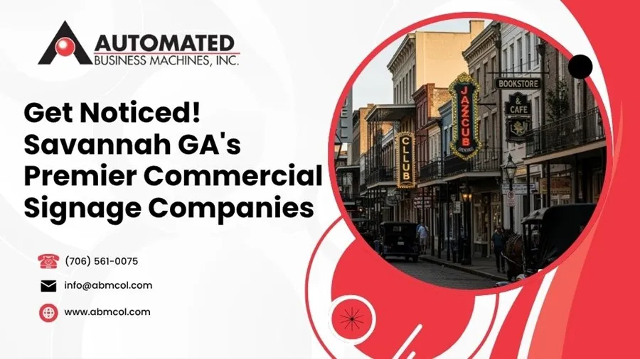 Commercial signage Savannah GA