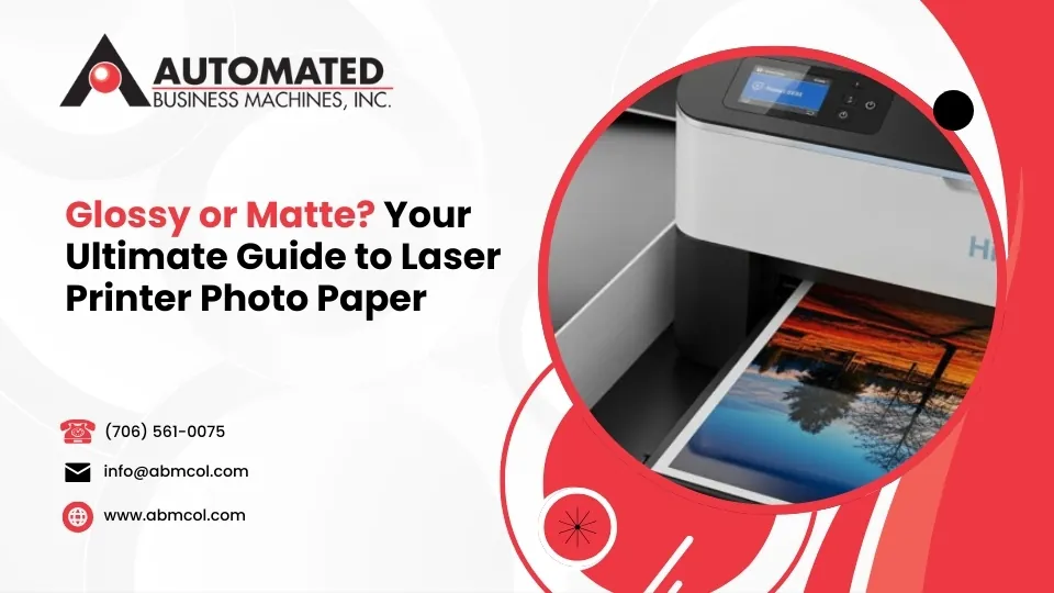Glossy or Matte? Your Ultimate Guide to Laser Printer Photo Paper
