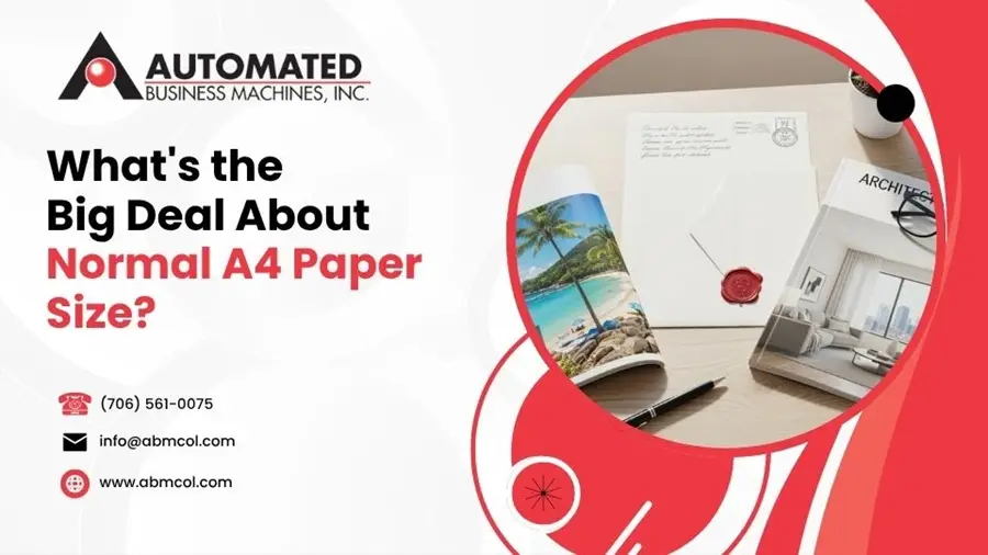 Normal A4 Paper Size