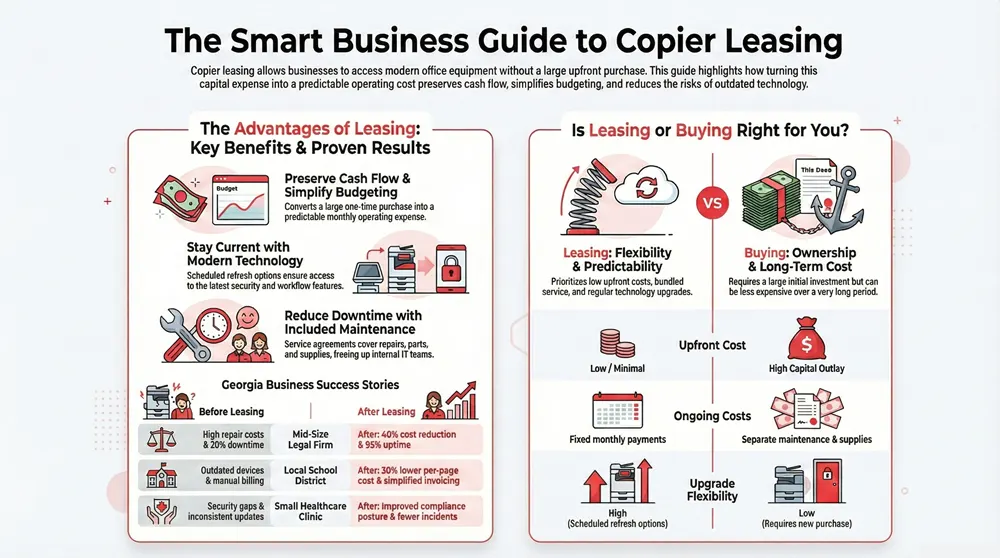 Infographic about Copier Leasing Success Stories
