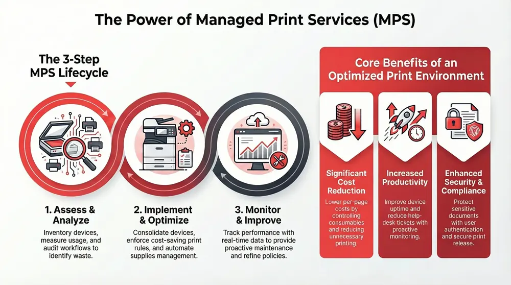 Inforgraphic about Efficient Printing Solutions