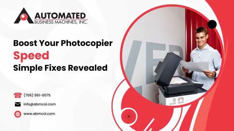 Boost Your Photocopier Speed Simple Fixes Revealed