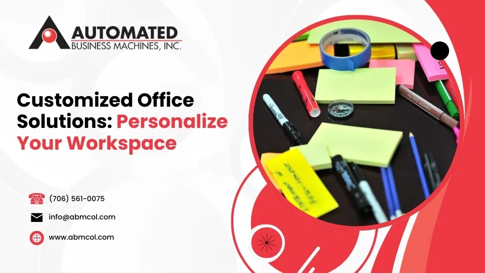 Customized Office Solutions Personalized Workspace