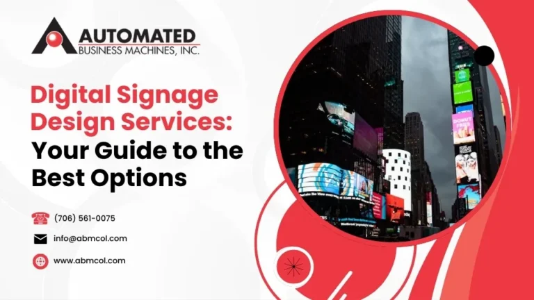 Digital Signage Design Services: Your Guide to the Best Options