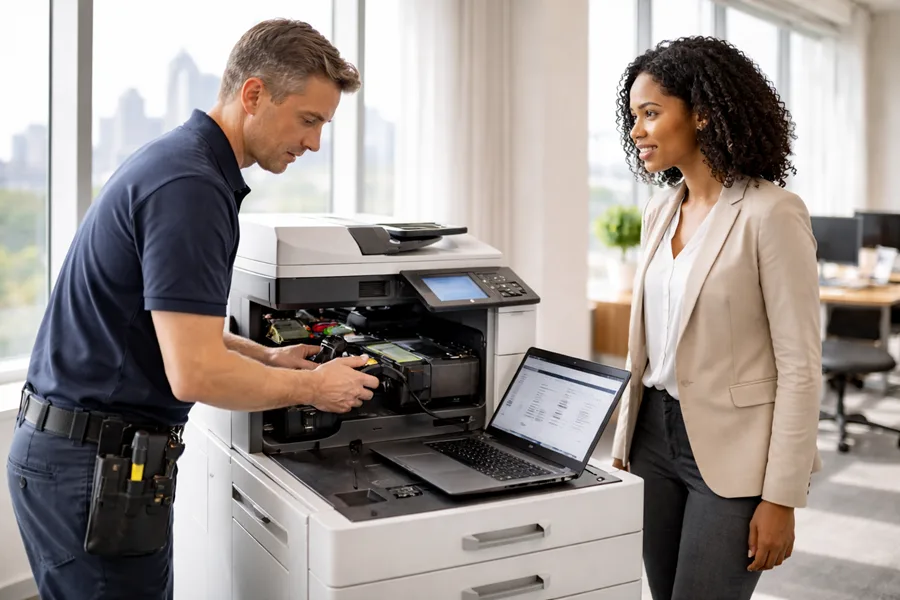 How ABM supports copier repair and maintenance in Atlanta