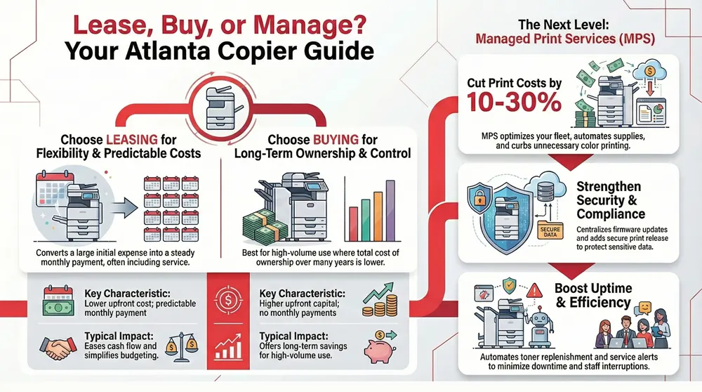 Infographic about Top Deals on Copiers in Atlanta