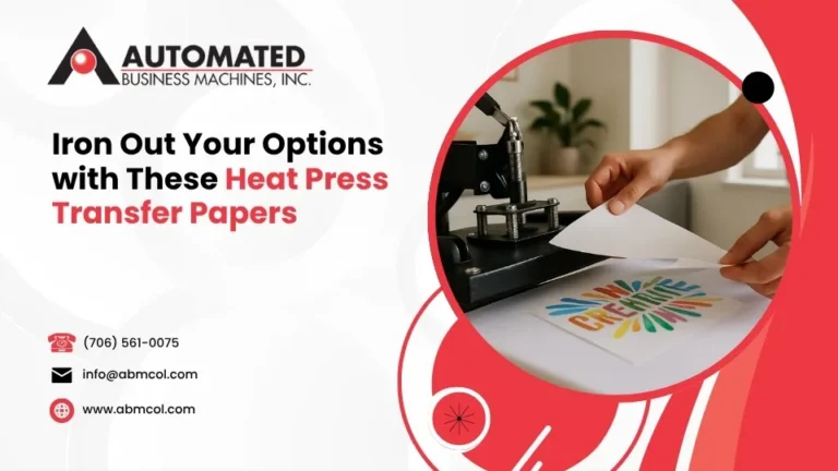 Iron Out Your Options with These Heat Press Transfer Papers