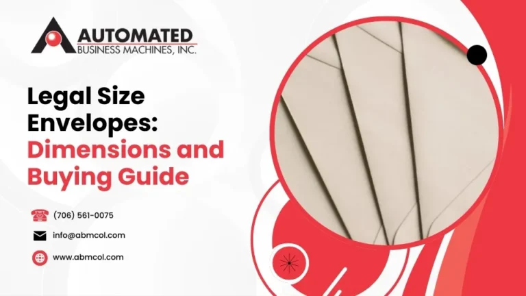 Legal Size Envelopes: Dimensions and Buying Guide