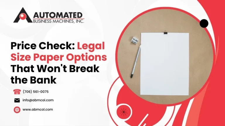 Price Check: Legal Size Paper Options That Won't Break the Bank