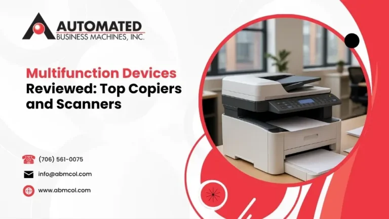 Multifunction copiers scanners review