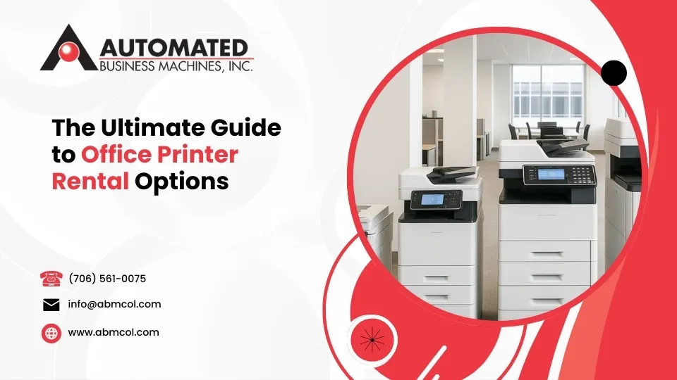 Office printer rental guide