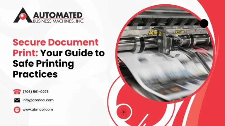 Secure Document Print: Your Guide to Safe Printing Practices